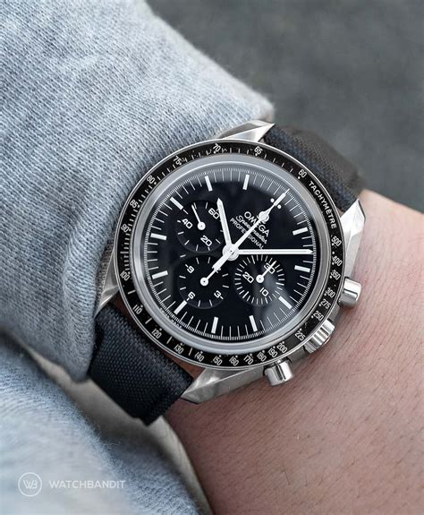 rubber strap for omega speedmaster